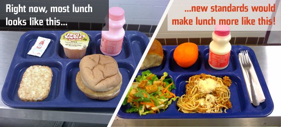 Speak Up for More Nutritious Foods in Schools